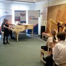 Zuzanna Jagielska z kl. I (uczennica klasy skrzypiec E. Szyszki) 