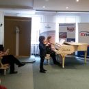 Mieszko Malicki z kl. II (uczeń klasy skrzypiec J. Świecy) 