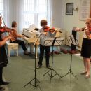 Gawot J. S. Bacha w interpretacji Zuzi Kłos, Agnieszki i Matyldy Szarafińskich. Przy fortepianie p. Monika Szkudlarczyk / 25.06.2013