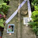 Grób Ginette Neveu na Cmentarzy Pere-Lachaise w Paryżu. Fot. Iza Bauer-Confrere. 28.10.2019 (2) 