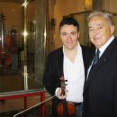 Maxim Vengerov with Andrzej Wituski. 