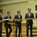 The King's Singers. David Hurley, Timothy Wayne-Wright, Paul Phoenix, Christopher Bruerton, Christopher Gabbitas, Jonathan Howard. / fot. T. Boniecki (04.06.2013)